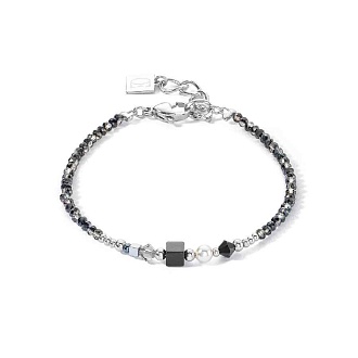 Браслет Black-Silver