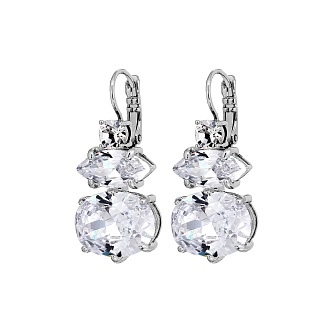 Серьги PARSANA SS CRYSTAL