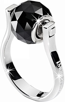 SCZG2012 DROPS RING CRYSTALS+ST.STEEL
