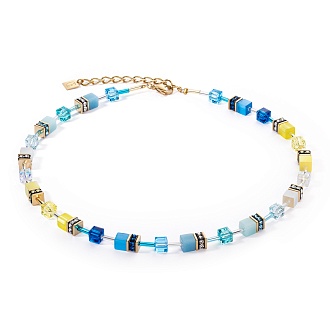 Колье Turquoise-Yellow