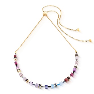 Колье Purple-Blue