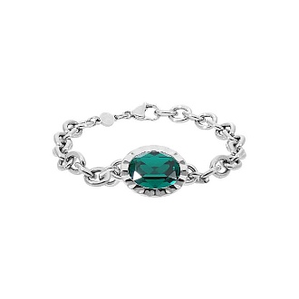 Браслет TIVOLA UNICA big (S/P) Emerald