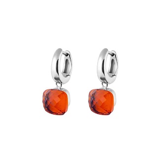 Серьги Firenze orange glow