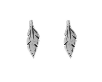 Серьги PLUMA SILVER