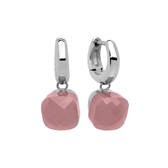 Серьги Firenze Darkrose Opal