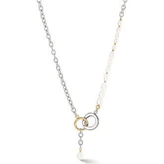 Колье Freshwater Pearls with O-ring bicolor